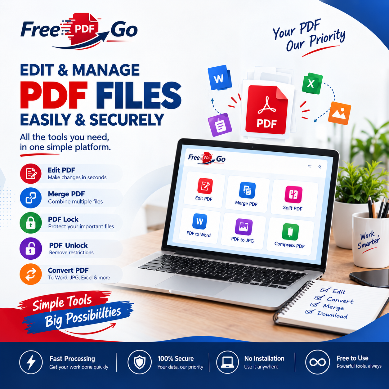 PowerPoint to PDF Converter Online – Convert PPT & PPTX to PDF for Free