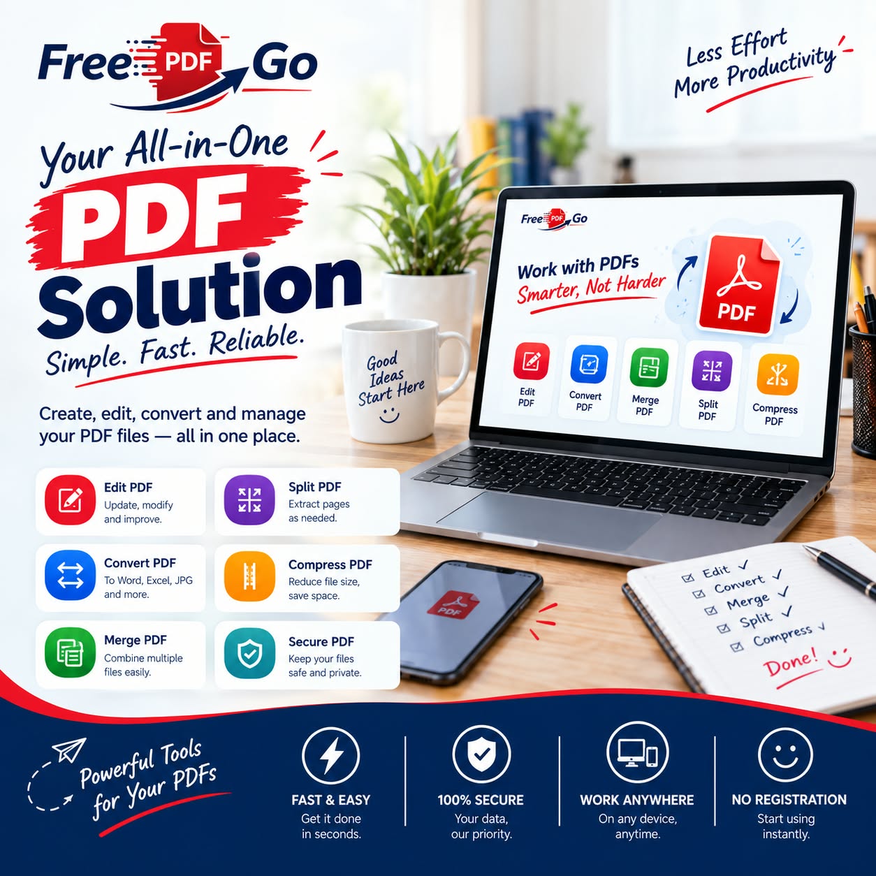 PDF to Excel Converter Online – Convert PDF to Excel Easily